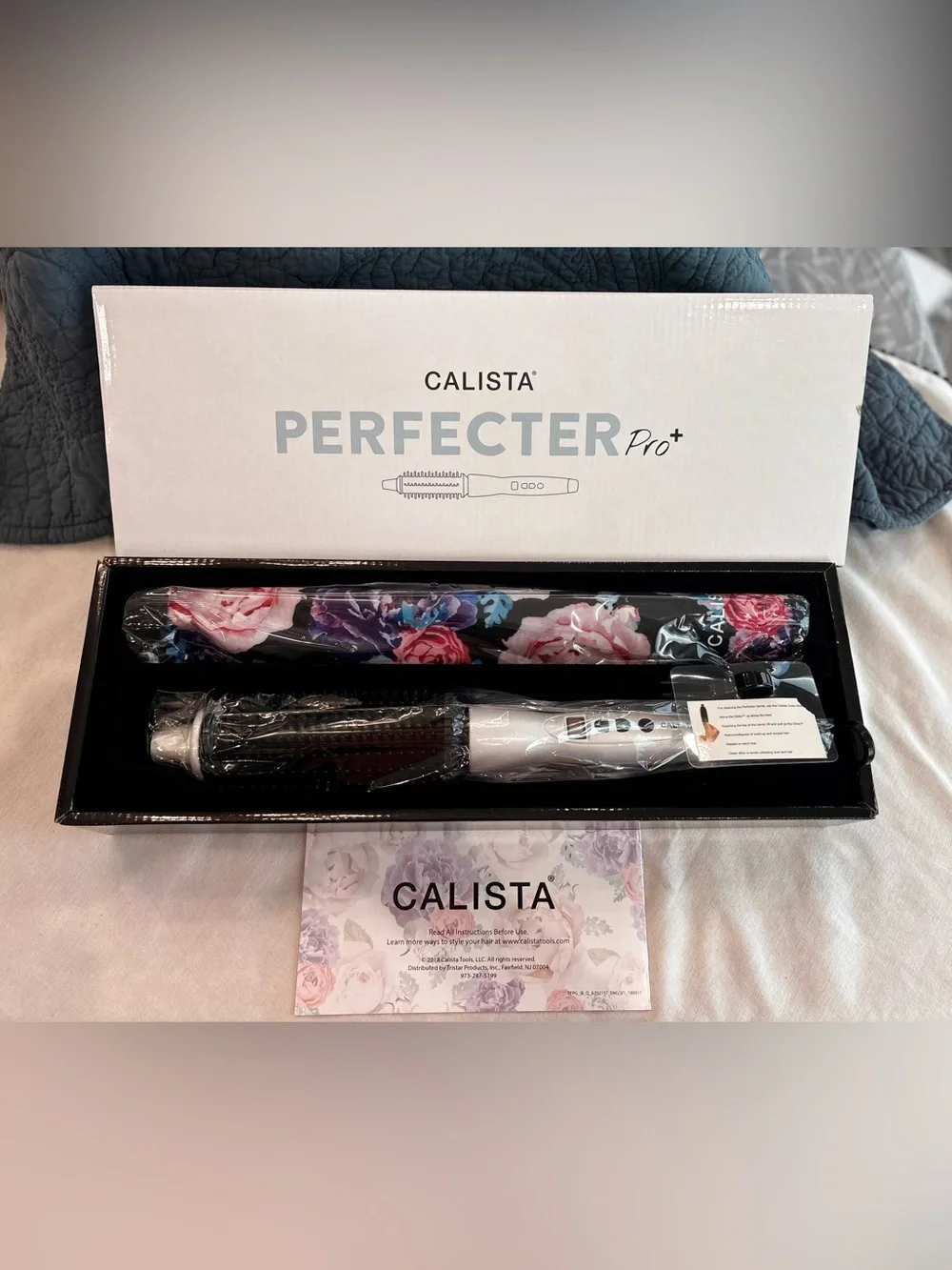 Calista Perfecter Pro+ Heated Round Brush Styling Tool New in Box